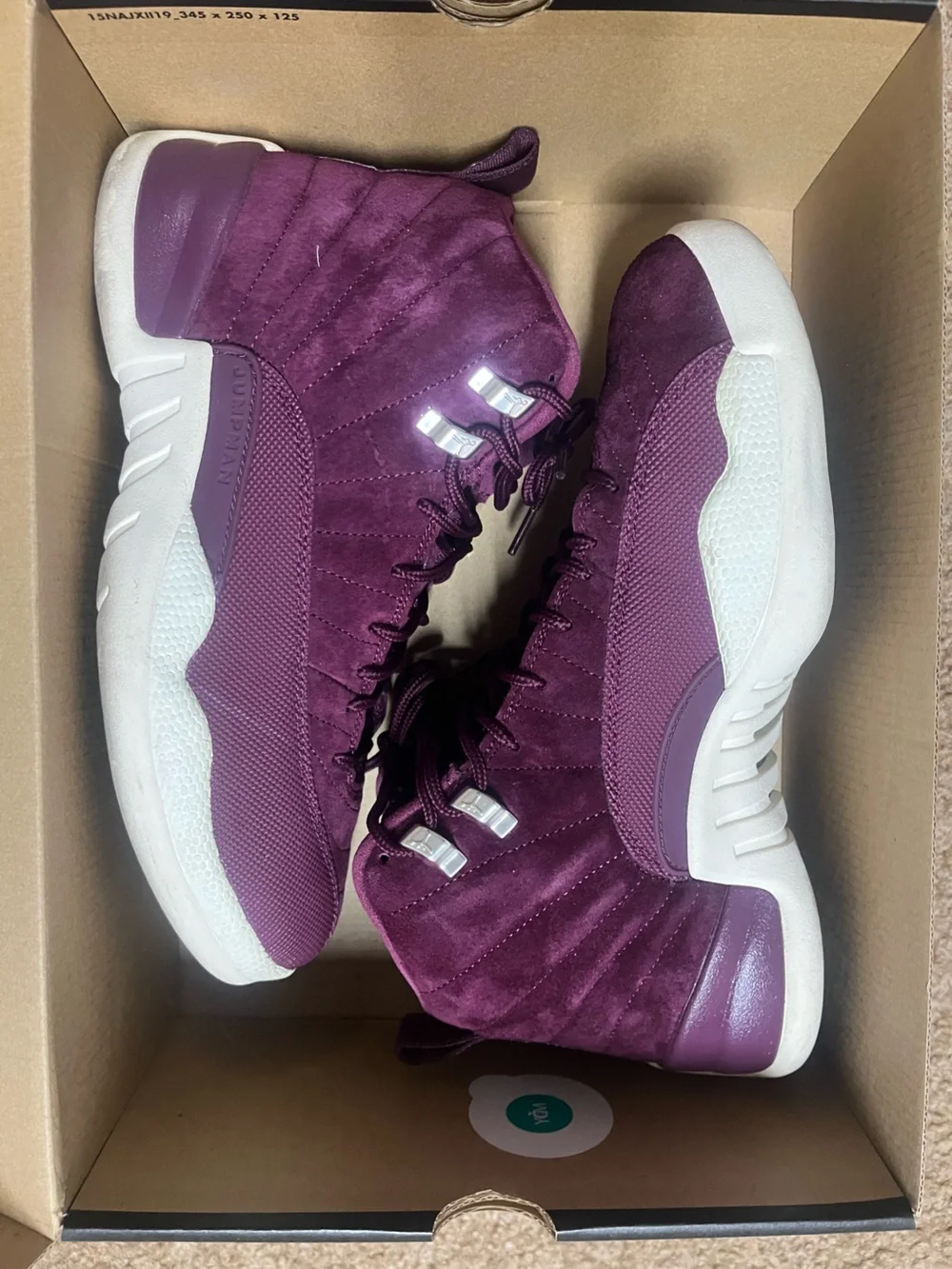 Size 9.5 - Air Jordan 12 Retro Bordeaux